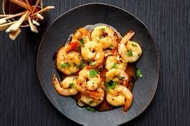 CHILLI GARLIC PRAWNS